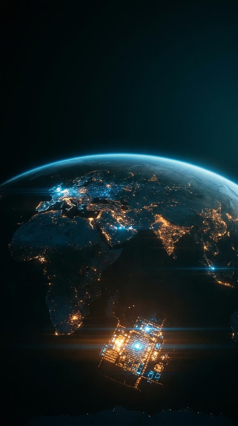 Earth and global AI infrastructure